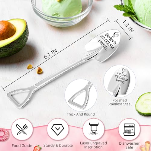Sister Ice Cream Shovel Gift – Belatelove Sister's Ice Cream Scoop