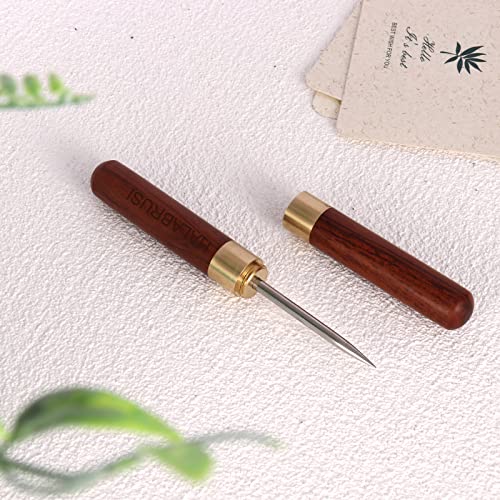 Personalized Rosewood Ice Pick with Safety Wooden Handle - Custom Name Tool for Breaking Ice