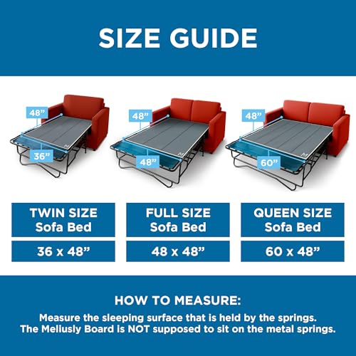 Queen Sofa Bed Mattress Support Board - Foldable Under Mattress Shield
