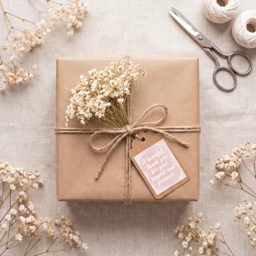 50 Pcs Dried Baby's Breath Flowers, Ivory White Gypsophila for Wedding Decor