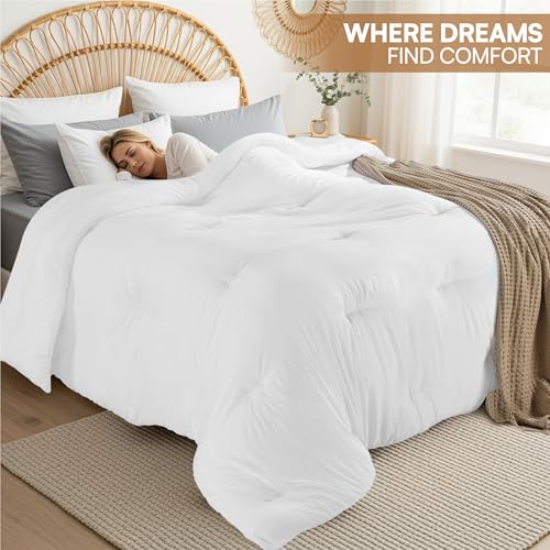 Utopia Bedding Queen Duvet Insert - All Season Down Alternative Comforter