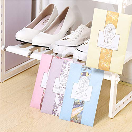 20-Pack Scented Sachets for Closets and Drawers, Long-Lasting Air Freshener