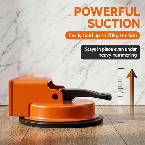 Heavy Duty Floor Gap Fixer Tool with Suction Cup for Laminate and Wood