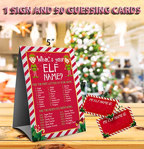 Muruseni Christmas Elf Name Game – Family Party Game