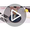 3-Piece Stainless Steel Kitchen Grater and Lemon Zester Set
