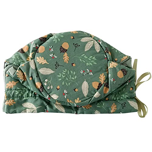 Insulated Cotton Tea Cozy for 27-41oz Teapots, Hazelnut Leaf Print