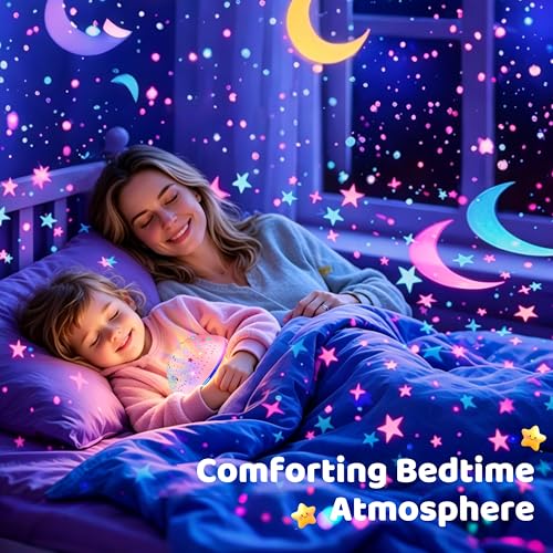 Star Night Light Projector for Kids with Timer, Rotation and Remote Control