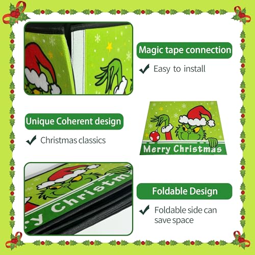 PACOTK Christmas Tree Collar 31in Base Cover for Artificial Trees