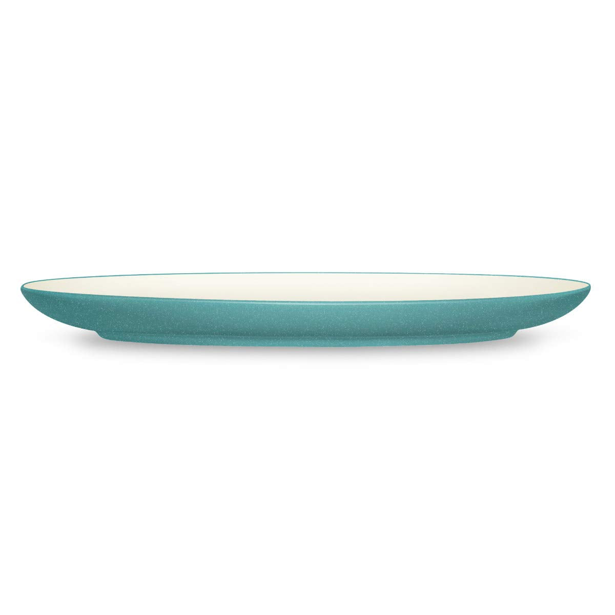 Noritake Colorwave Oval Platter, 16-Inch, Turquoise Blue