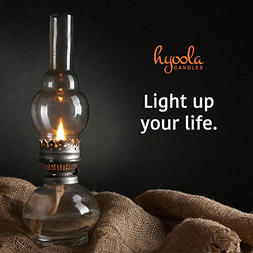Hyoola Liquid Paraffin Lamp Oil 2L Pack of 2 Smokeless Odorless Fuel for Indoor & Outdoor Use