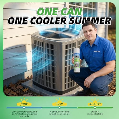 Foaming AC Coil Cleaner Spray 57oz for Evaporators and Condensers