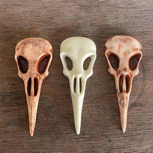 Caregene Grey Bat Silicone Fondant Molds Set of 3 – Halloween Skeleton Wing Molds