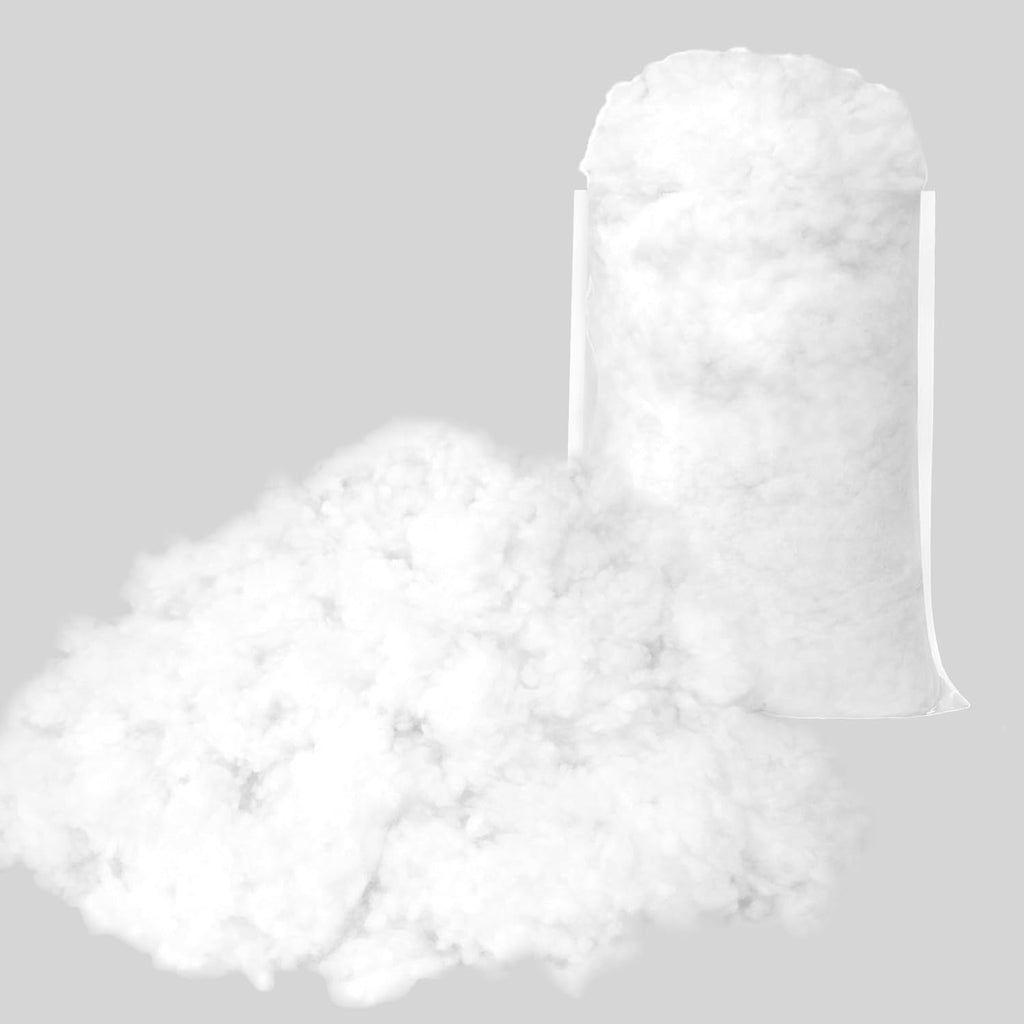Skiennix Christmas Fake Snow Decor - Fluffy Fiber Artificial Snow Blanket for Indoor Decorations | 5.3 OZ