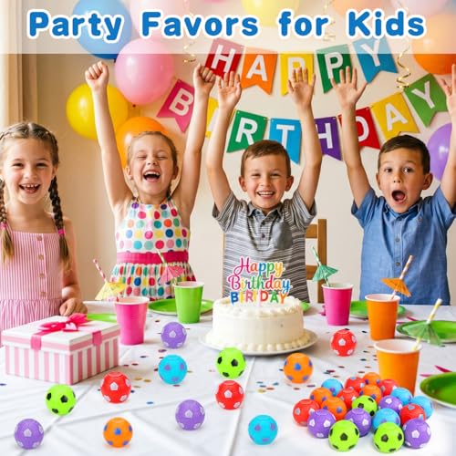 32-Piece Soccer Ball Fidget Spinners for Kids Party Favors and Prizes