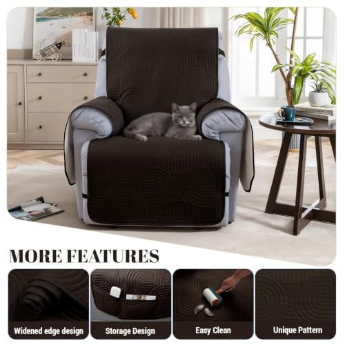 100% Waterproof Recliner Chair Cover with Non-Slip Design
