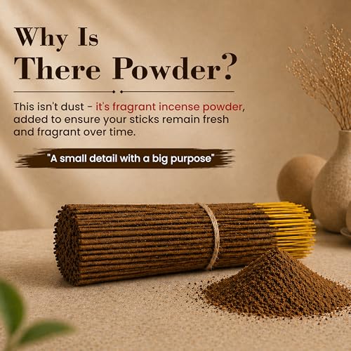 Natural Copal Incense Sticks - 100 Count Organic Handmade Resin Incense