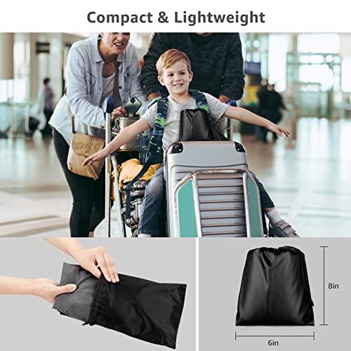 Inflatable Foot Rest Pillow for Air Travel | Adjustable Height Travel Foot Rest for Kids & Adults