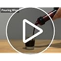 NFFIBDH 4 Pack Automatic 1.5oz Spirit Pourer with Dust Caps for Wine & Cocktails