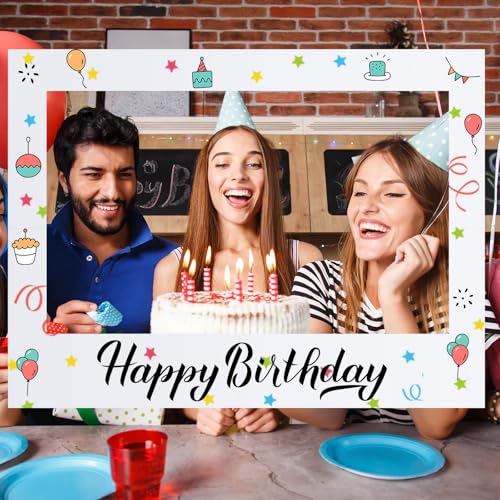 32 x 24 Inch DIY Photo Booth Frame Prop for Party Decorations