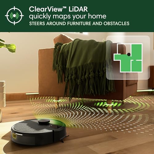 Robot Vacuum with LiDAR Navigation, Multi-Surface Cleaning and App Control