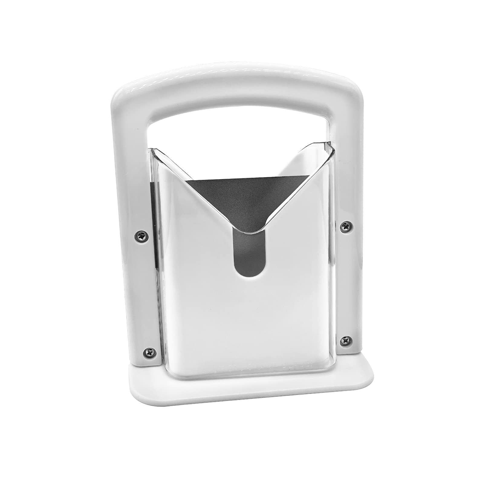 Bagel Slicer, Bagel Cutter Stainless Steel (White)