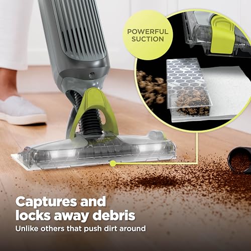 Shark VACMOP Cordless Vacuum and Spray Hard Floor Cleaner VM252