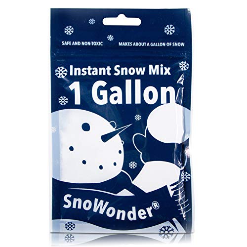 Instant Fake Snow Powder - Artificial Snow Mix for Cloud Slime & Decor