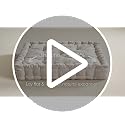 Large Tufted Floor Cushion, 24x24 Inch Chenille Meditation Pillow
