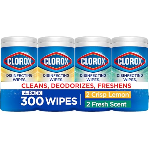 Clorox Disinfecting Wipes Variety Pack, 75 Count, 4-Pack