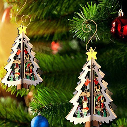 Christmas Ornament Hooks 160 Pcs - Metal Swirl Scroll Tree Hangers