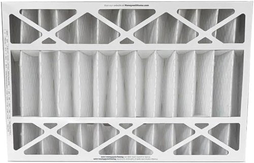 Honeywell FC100A1029 Pleated Air Filter - MERV 11, 16" x 25" x 4" | 2-Pack with Change Reminder