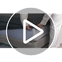 Bare Home Ultra-Soft Microfiber King Fitted Sheet - Deep Pocket, White