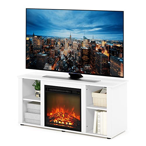 TV Stand Entertainment Center with Electric Fireplace for 55 Inch TV