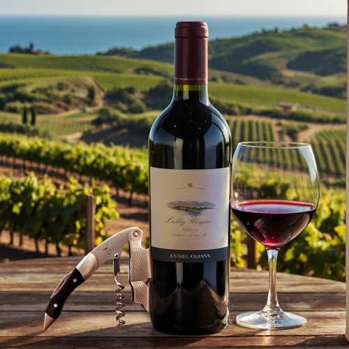 Wino French Oak Wine Key - Professional Lever Corkscrew with Foil Cutter
