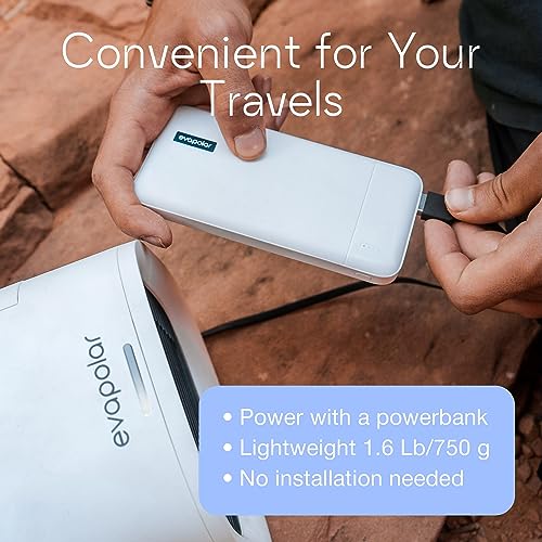 Portable Personal Air Conditioner 3-in-1 Evaporative Cooler and Fan