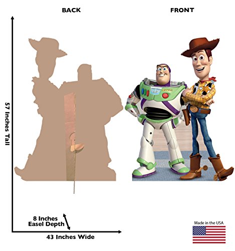 Buzz and Woody Life-Size Cardboard Cutout Standee