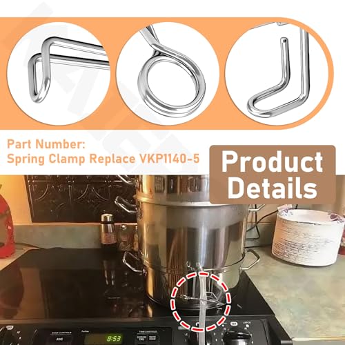 Spring Clamp for Steam Juicer Hose, Durable Replacement Part