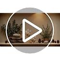 20PCS Peace Dove Figurine, Brown Wooden Ornaments Crafts Home