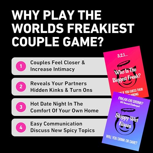 Couple Drinking Card Game - 115 Cards for Date Nights and Anniversaries