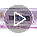 Smart Pixel Art Digital Desk Clock with 5 LCD Screens - Pink