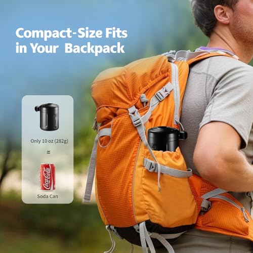 Portable Rechargeable Air Pump for Inflatables - 6000mAh Quick Inflate Deflate