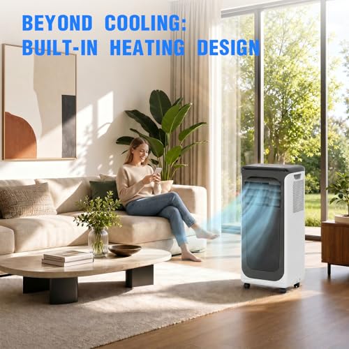 16000 BTU Portable Air Conditioner 3-in-1 AC Unit with WiFi & Remote