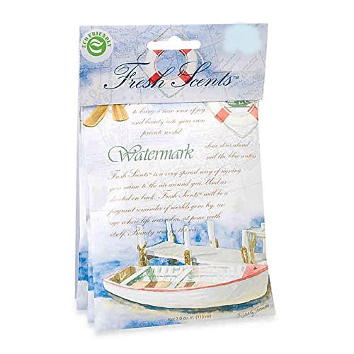 Watermark Scent Packets - Set of 3 Refreshing Citrus & Floral Fragrance