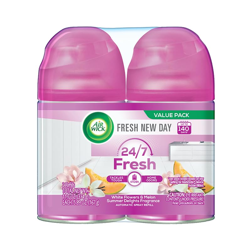 Automatic Air Freshener Spray Refills, 2-Pack - Summer Delights Scent