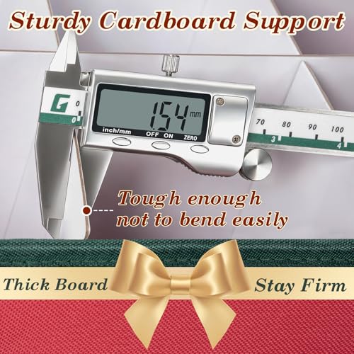 Christmas Ornament Storage Box with Adjustable Dividers and 128 Ornament Capacity