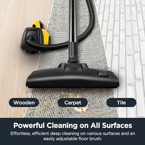 Eureka 3670M Lightweight Canister Vacuum Cleaner for Carpets and Hard Floors