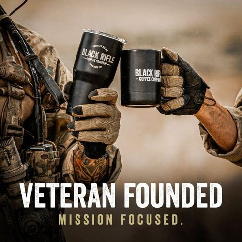 Black Rifle Coffee Company Silencer Smooth, 32 Count, Light Roast K Cups - Single Serve K Cups Coffee Pods - Kcup Pods Compatible with Keurig 1.0 & 2.0 - Made from Arabica Beans