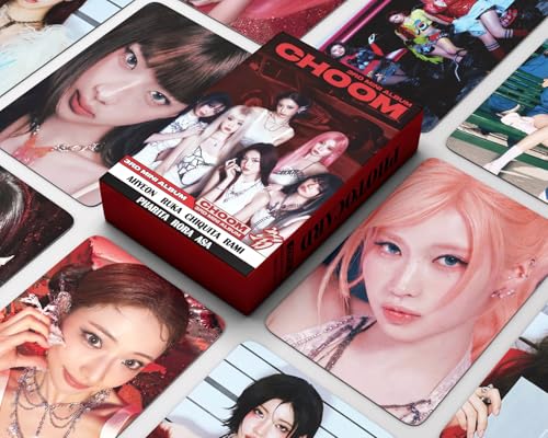 182-Piece Fan Photo Card and Sticker Gift Set with Lanyard and Card Holder