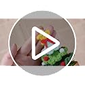10 Pcs Crochet Christmas Tree Pots with Star Toppers – Handmade Mini Xmas Tree Pot Decor (Variation: 10 / Christmas Tree)