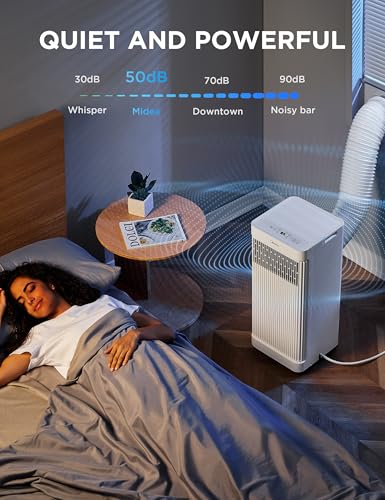 Portable Air Conditioner 8500 BTU with Smart App and Remote Control